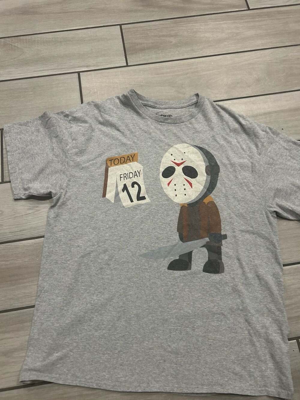 Friday the 13th T-Shirt Small Jason Voorhees Today Is The 12th Shirt